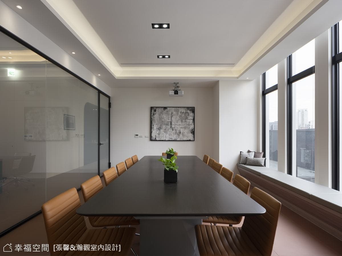 現代辦公空間會議區設計