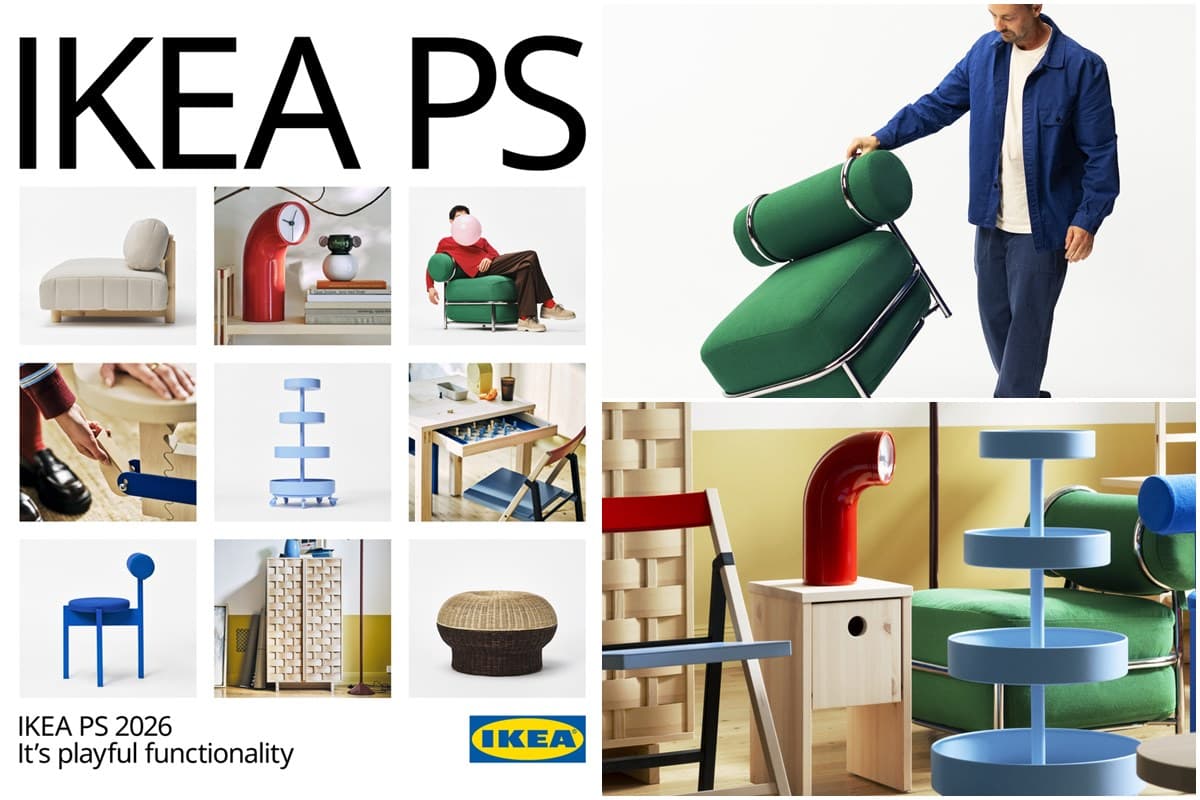 IKEA PS 2026系列登場 玩味機能讓家變有趣