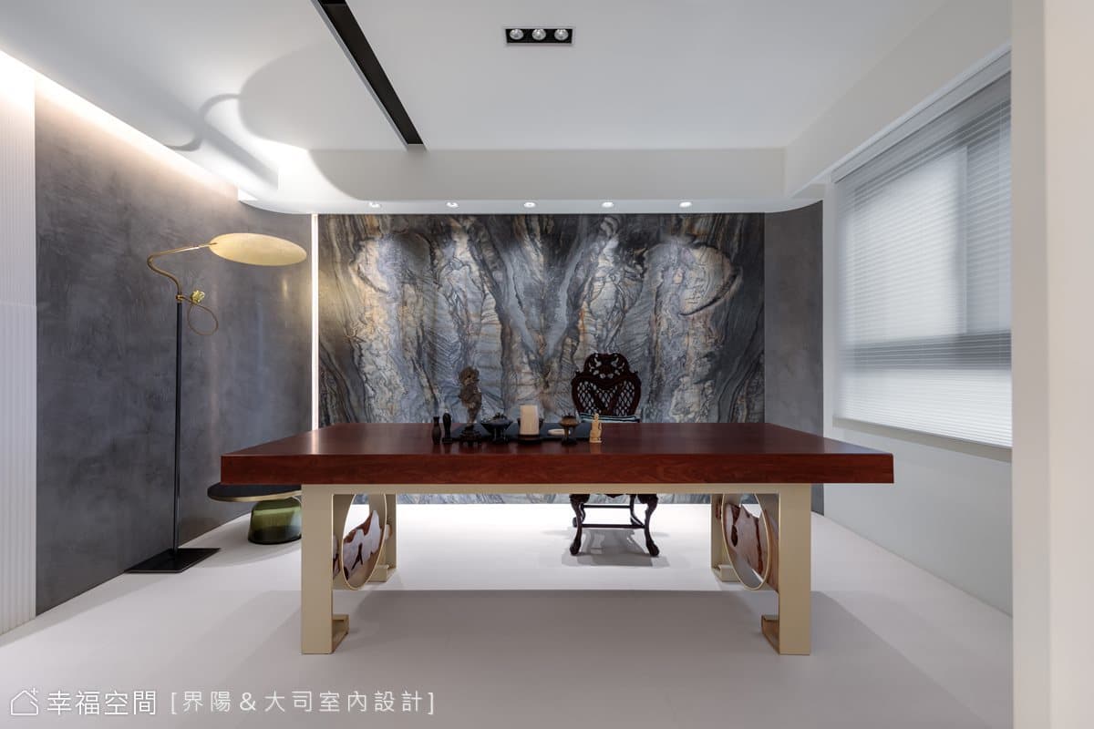 以自然流線 圍塑東方美學藝境