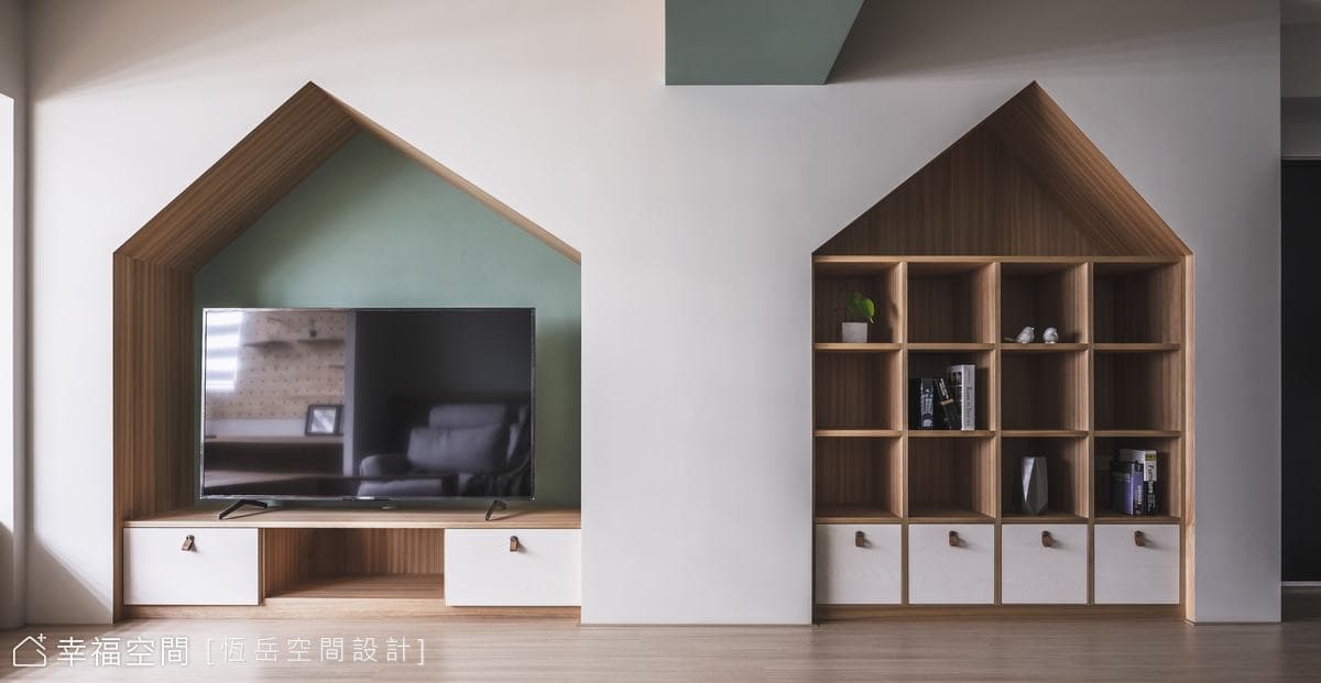 走進北歐童話小木屋  流露俏皮玩心的清爽宅