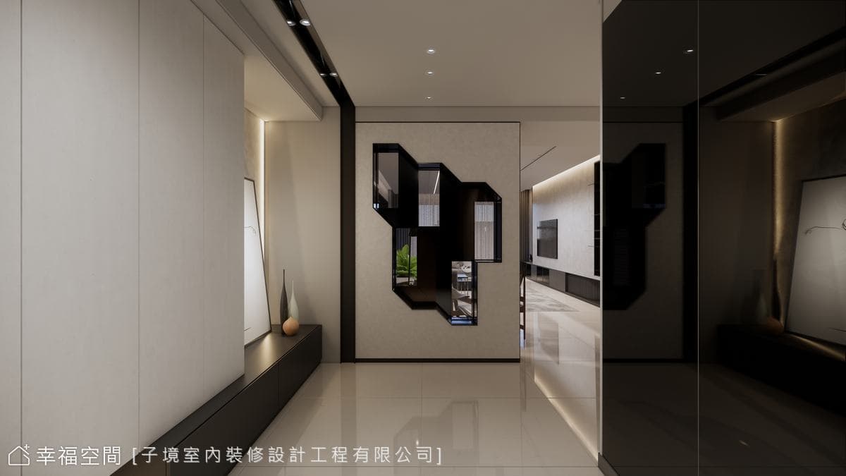 灰階基調交織異材質 打造舒適現代質感宅