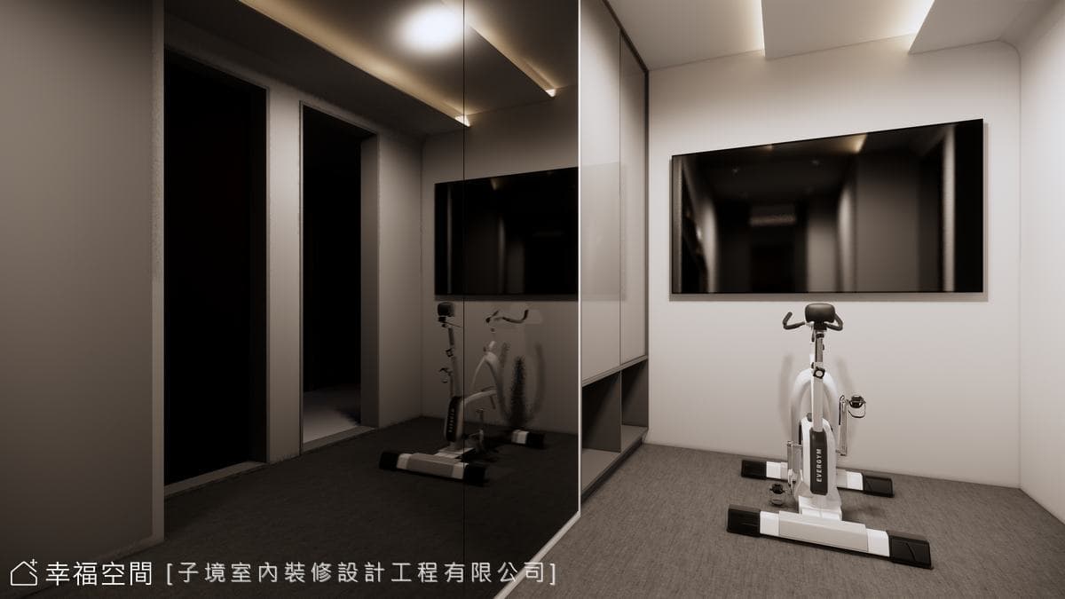 灰階基調交織異材質 打造舒適現代質感宅