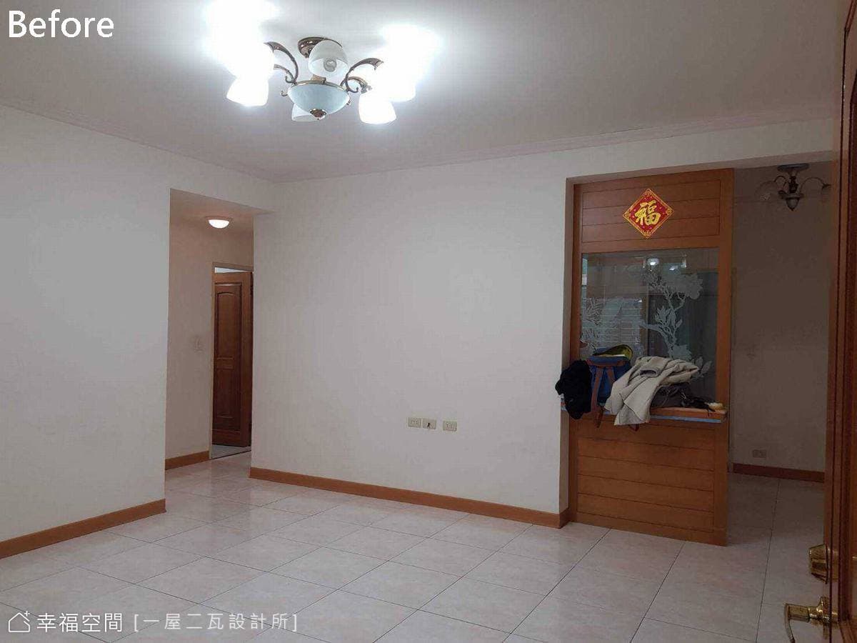 我的專屬無印風│北歐風│老屋翻新│25坪│３房、２廳、１衛