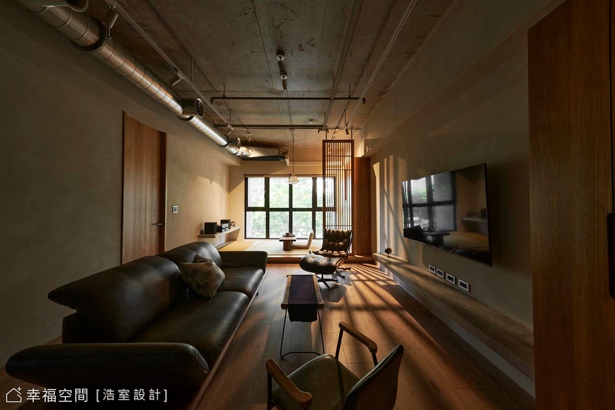 靜沐韶光 重溫舊時代的恬淡生活感│日式禪風│25坪