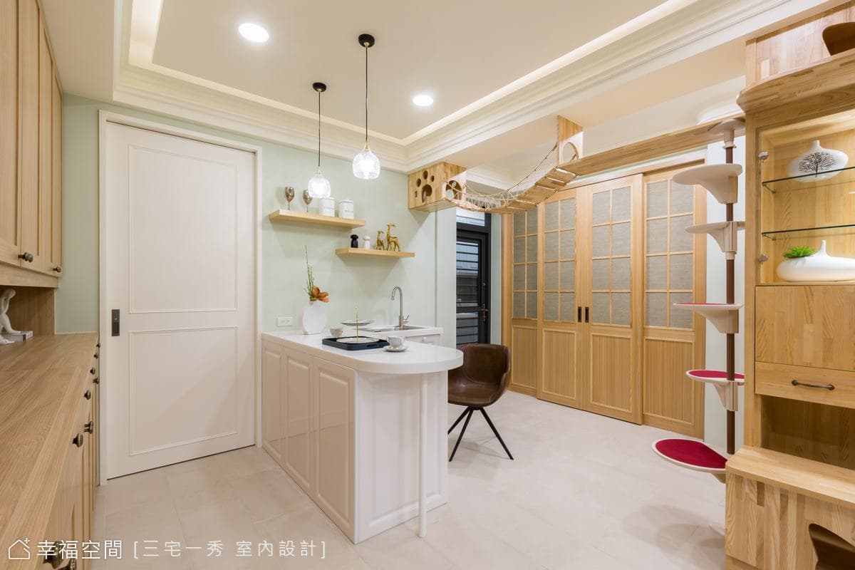 30年老屋翻新 19坪雙倍空間感│簡約風