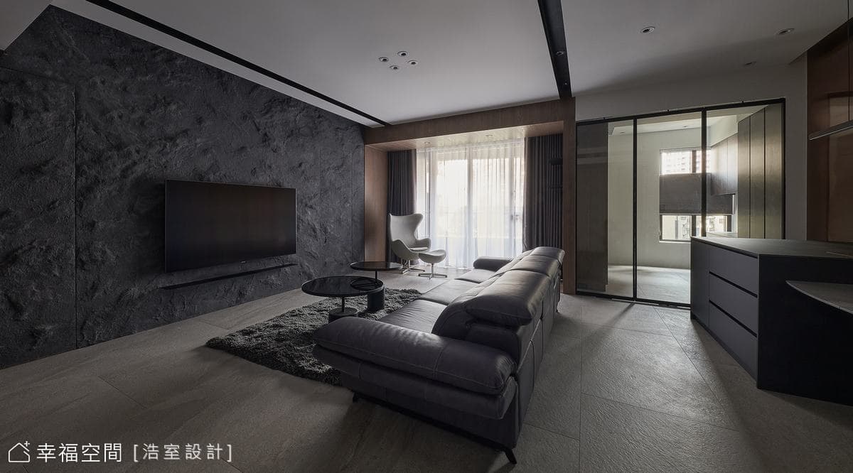 新穎材質堆疊時尚 30坪雙倍放大術│現代風│3房、2廳、2衛