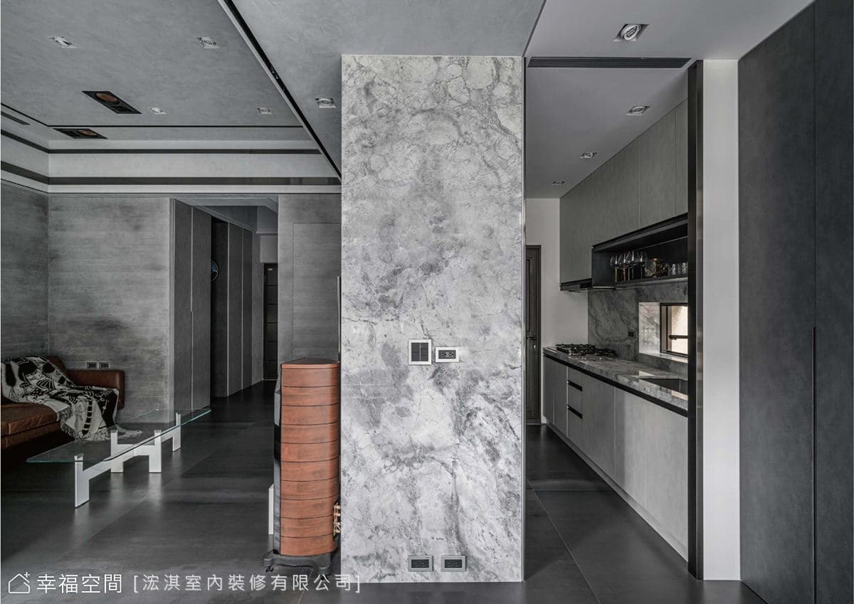 HC Design｜高顏質設計夫妻檔 訂製時尚輕奢自宅｜60坪｜３房、２廳、２衛