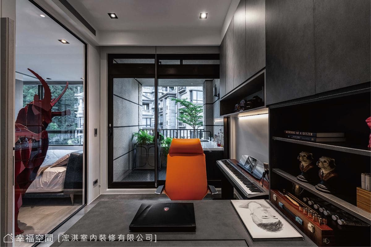 HC Design｜高顏質設計夫妻檔 訂製時尚輕奢自宅｜60坪｜３房、２廳、２衛