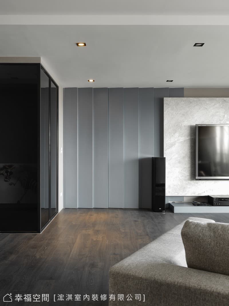 HC Design｜SMOKE GREY｜現代風｜80坪
