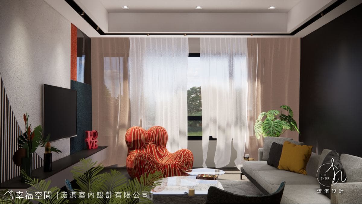 HC Design│富禾上景建案設計│美式風│120坪