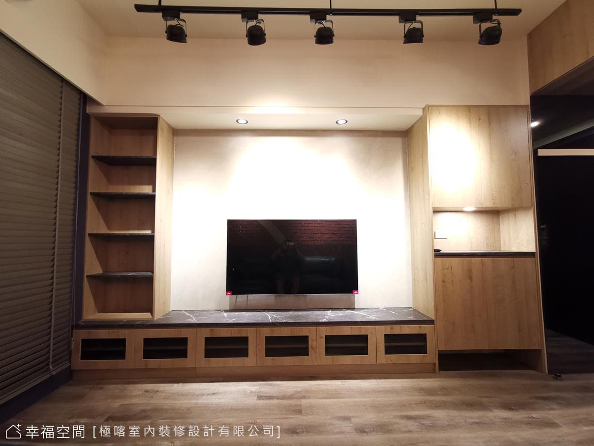 粗獷硬派工業風味｜28坪｜2房、2廳、1衛