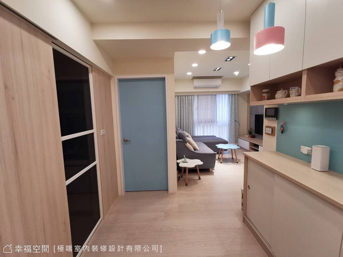 溫馨明亮北歐原味 拾回純粹美好｜24坪｜2房、2廳、1衛