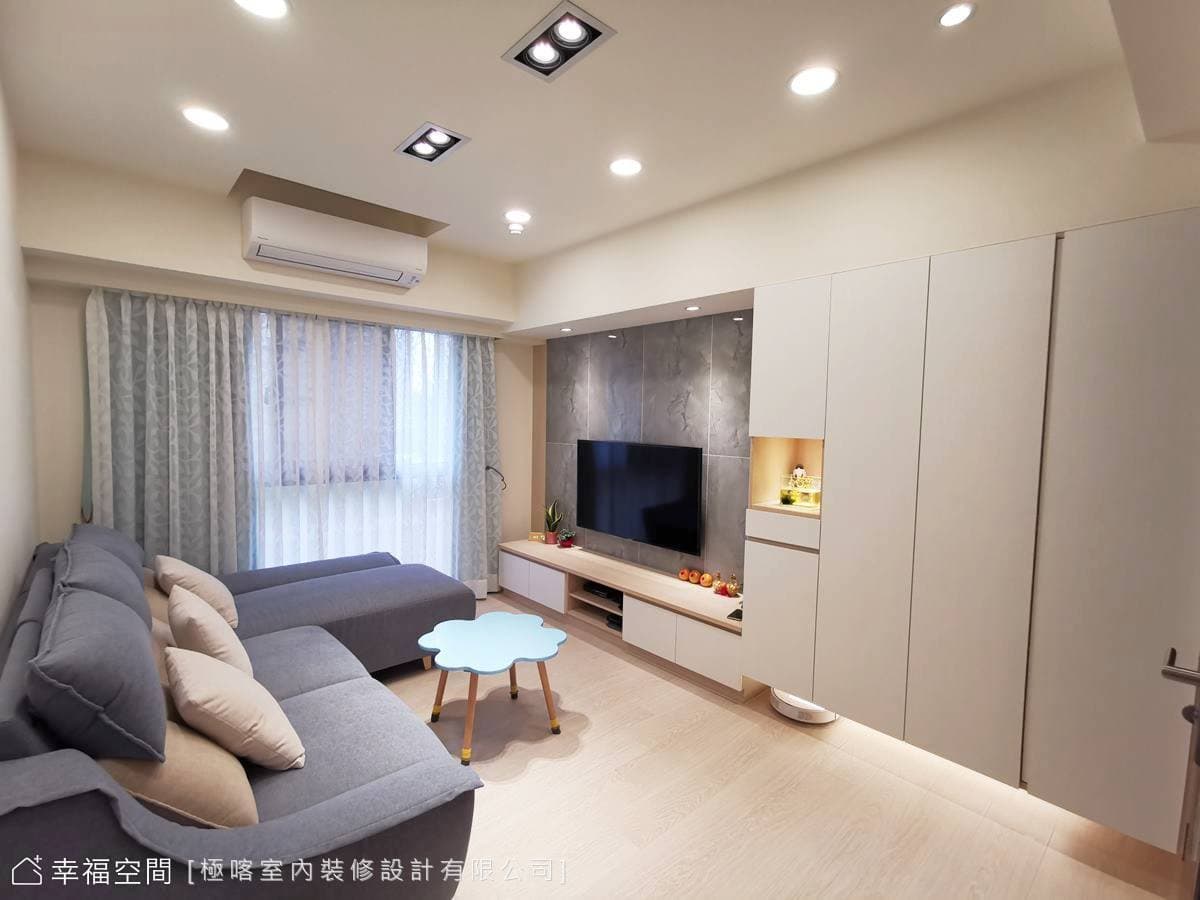 溫馨明亮北歐原味 拾回純粹美好｜24坪｜2房、2廳、1衛