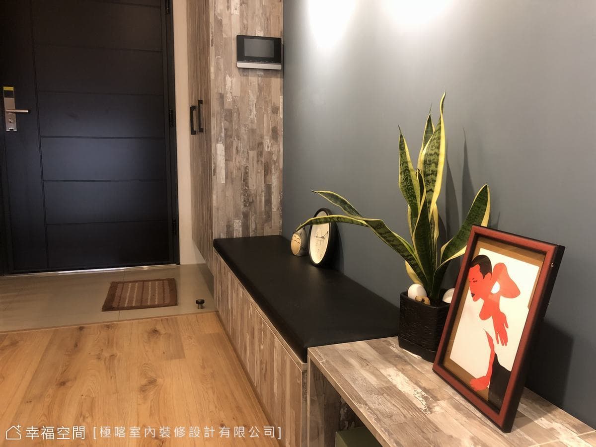 灰階質韻 莫蘭迪風味工業宅│28坪