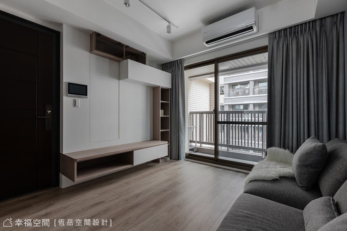 木質混搭風 構築簡約清新宅│21坪