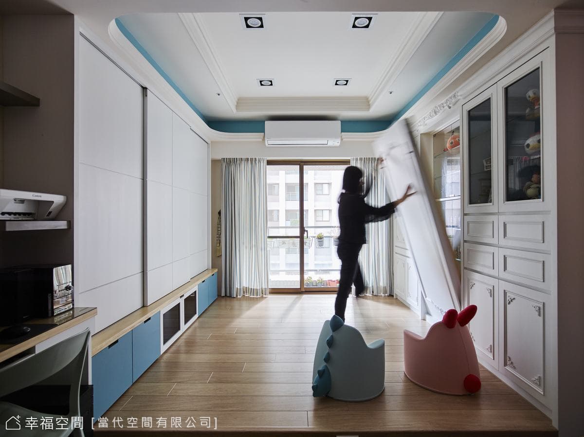 美式設計語彙 建構18坪溫馨親子宅