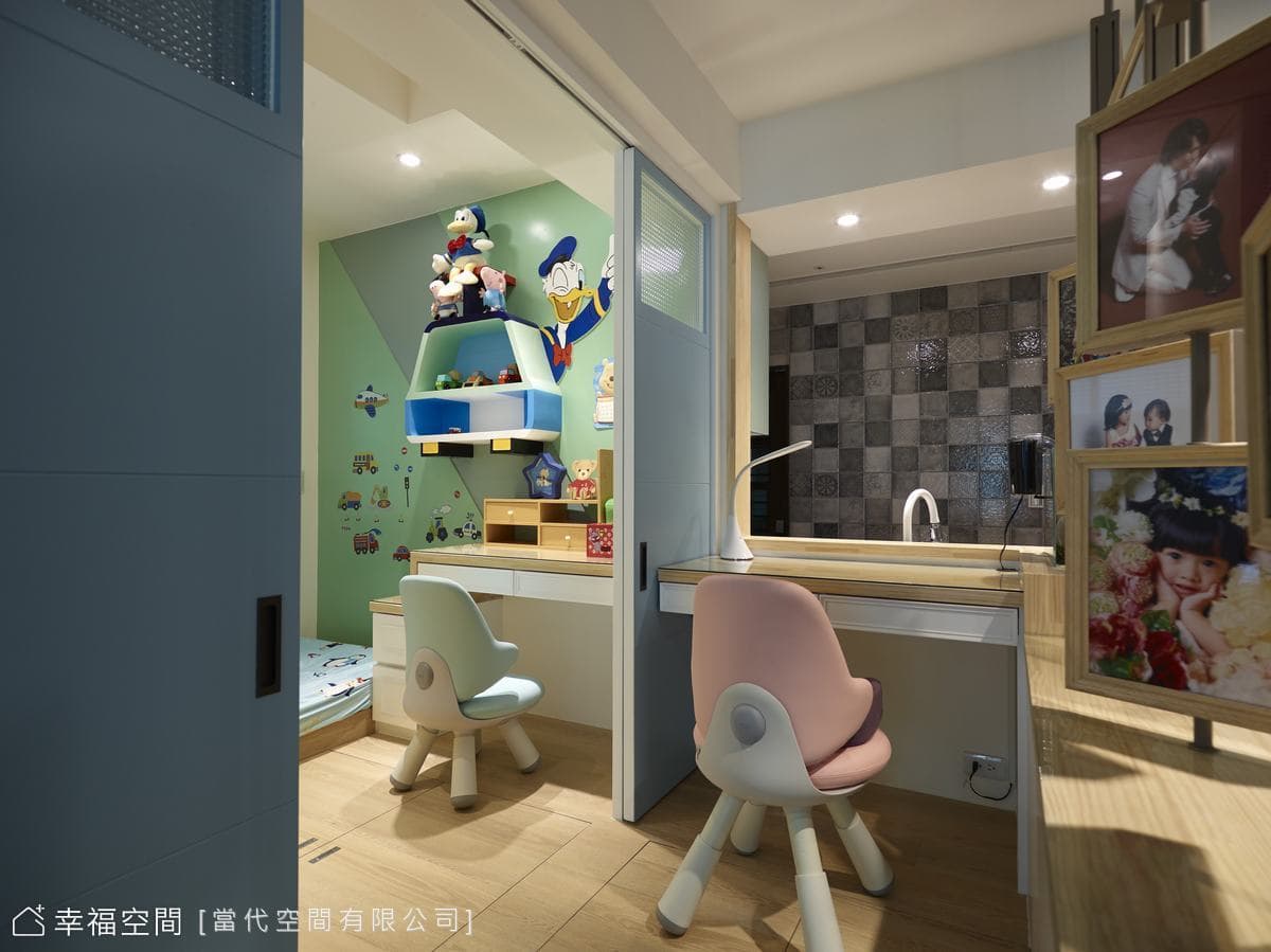 美式設計語彙 建構18坪溫馨親子宅