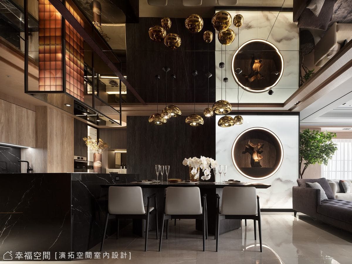 港灣豪宅輕奢風 回家就像住飯店│現代輕奢風│153坪