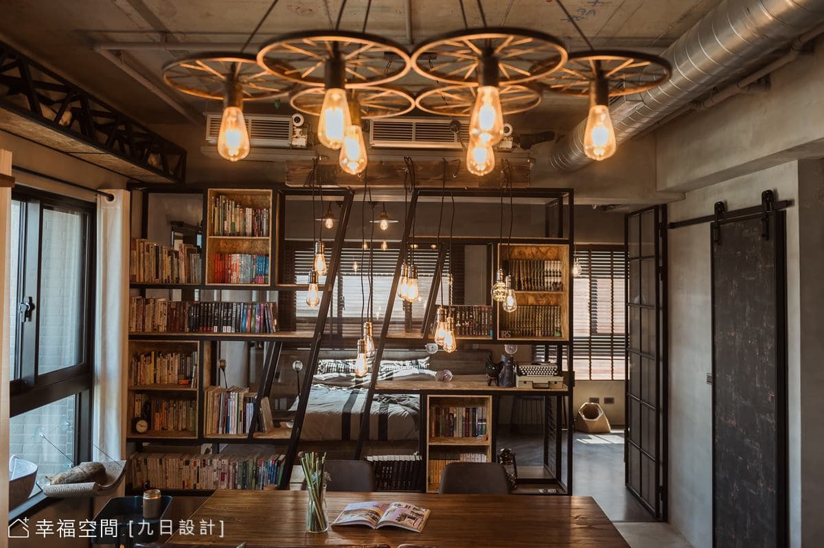 貓寓所LOFT風之家｜工業風｜26坪
