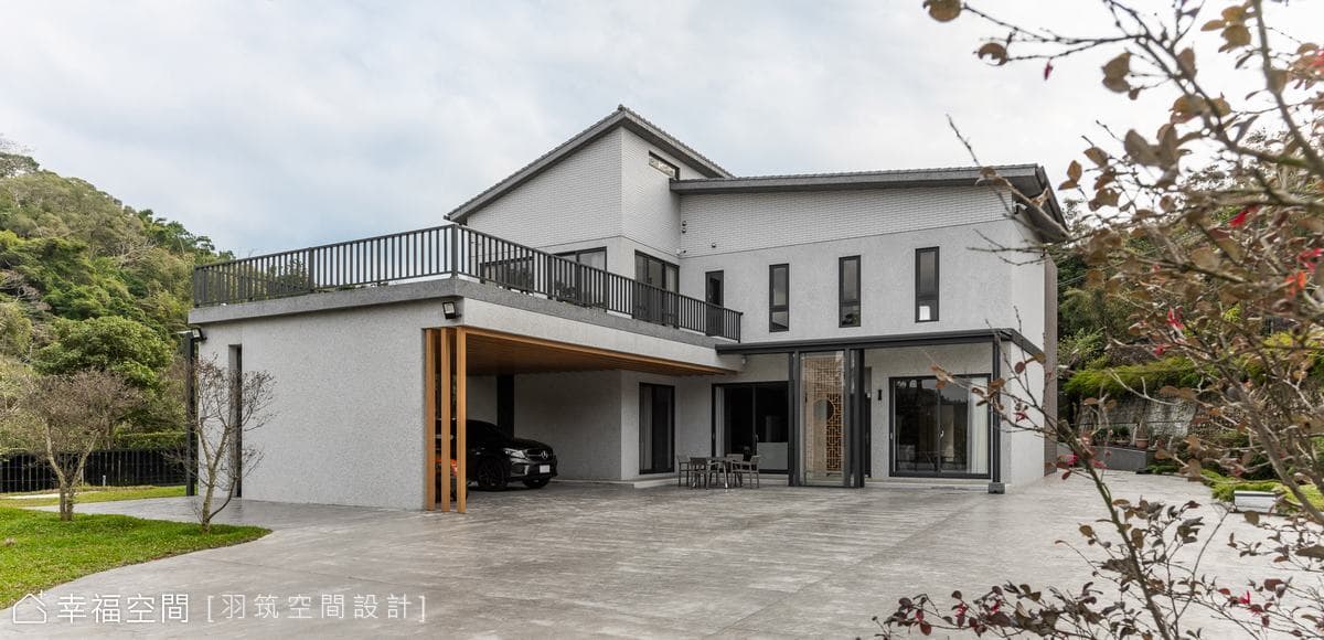 自地自建現代質感宅邸 吟詠恬靜生活意境│100坪