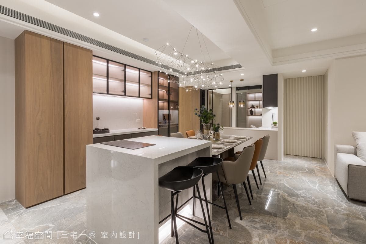 蛋黃區老屋蛻變 現代低奢會所氛圍