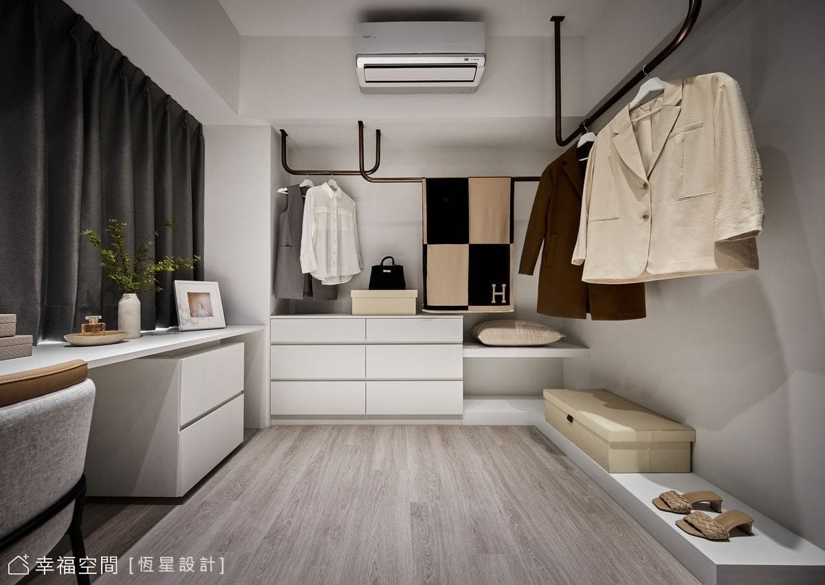 低調輕奢現代風 勾勒精品生活場景│17坪