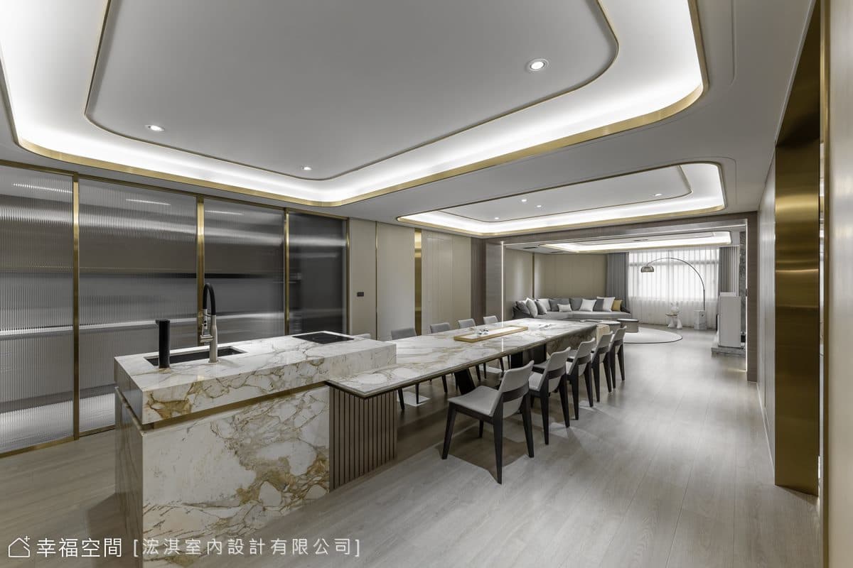 HC Design｜BESSIE LADY｜奢華風｜100坪