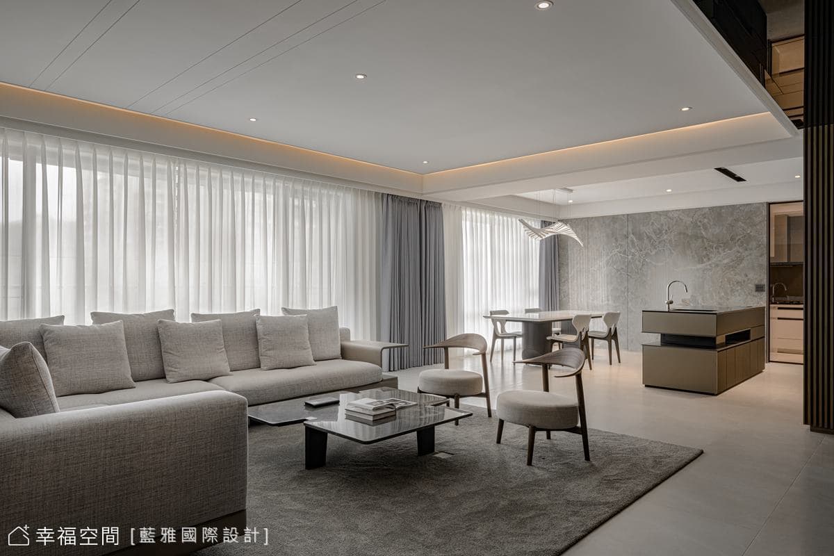靜逸雅居｜現代輕奢｜75坪