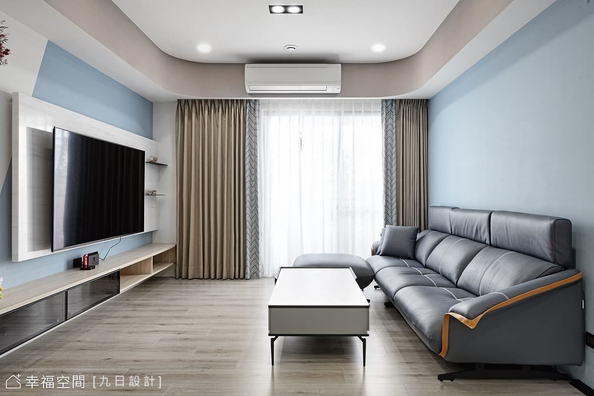 優雅圓弧混搭系美宅｜混搭風｜30坪