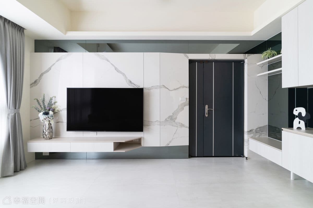 暖白質樸，老屋翻新案例│現代風｜30坪