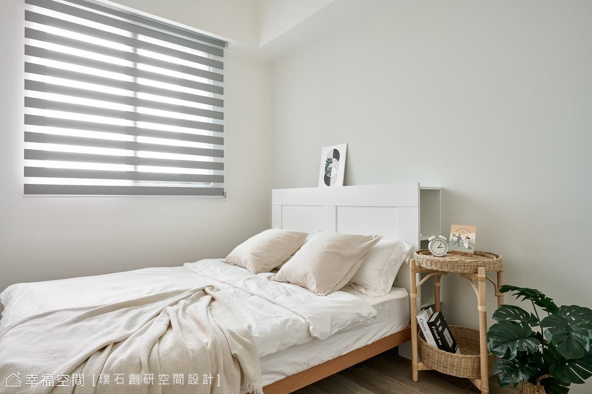 淡雅透亮裸妝 築構簡單自然家景｜北歐風｜35坪
