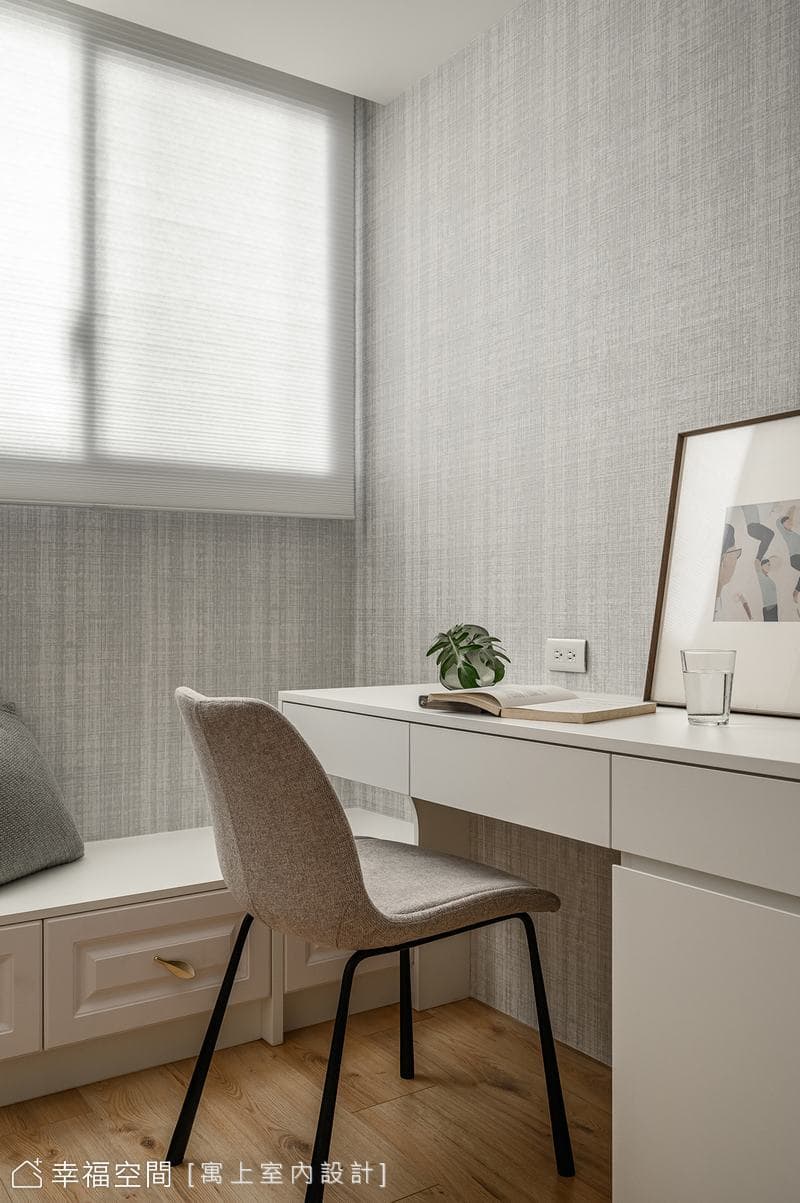 純白美式輕奢風│美式北歐奢華混搭風│20坪