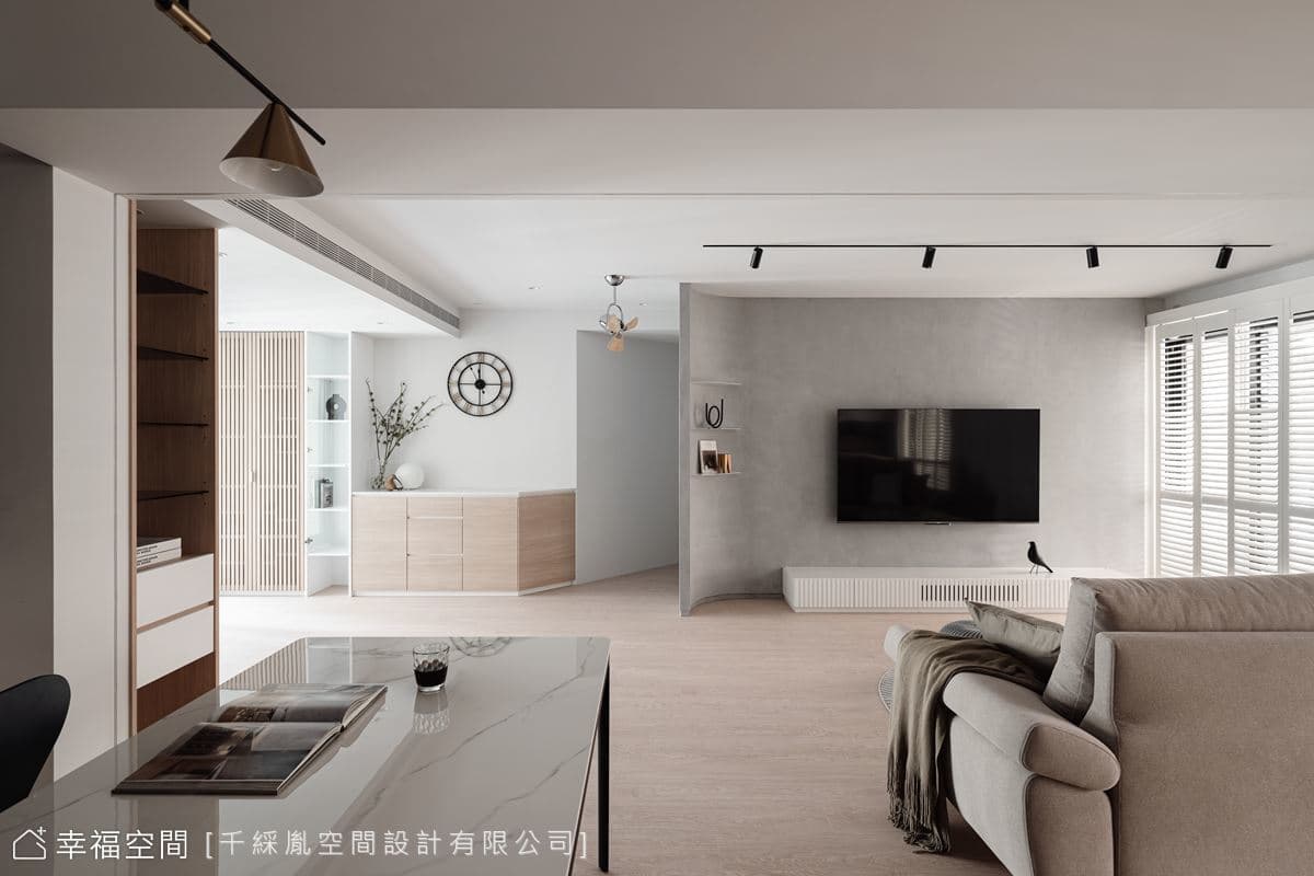 柔光漫漫 三柴一家｜大千麗緻｜老屋翻新｜北歐風｜45坪