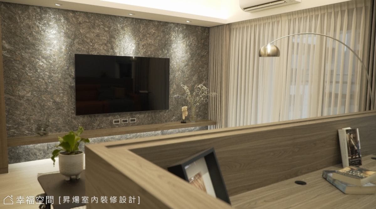 開闊空間尺度 以材質工法砌築飾舒適宅居│30坪