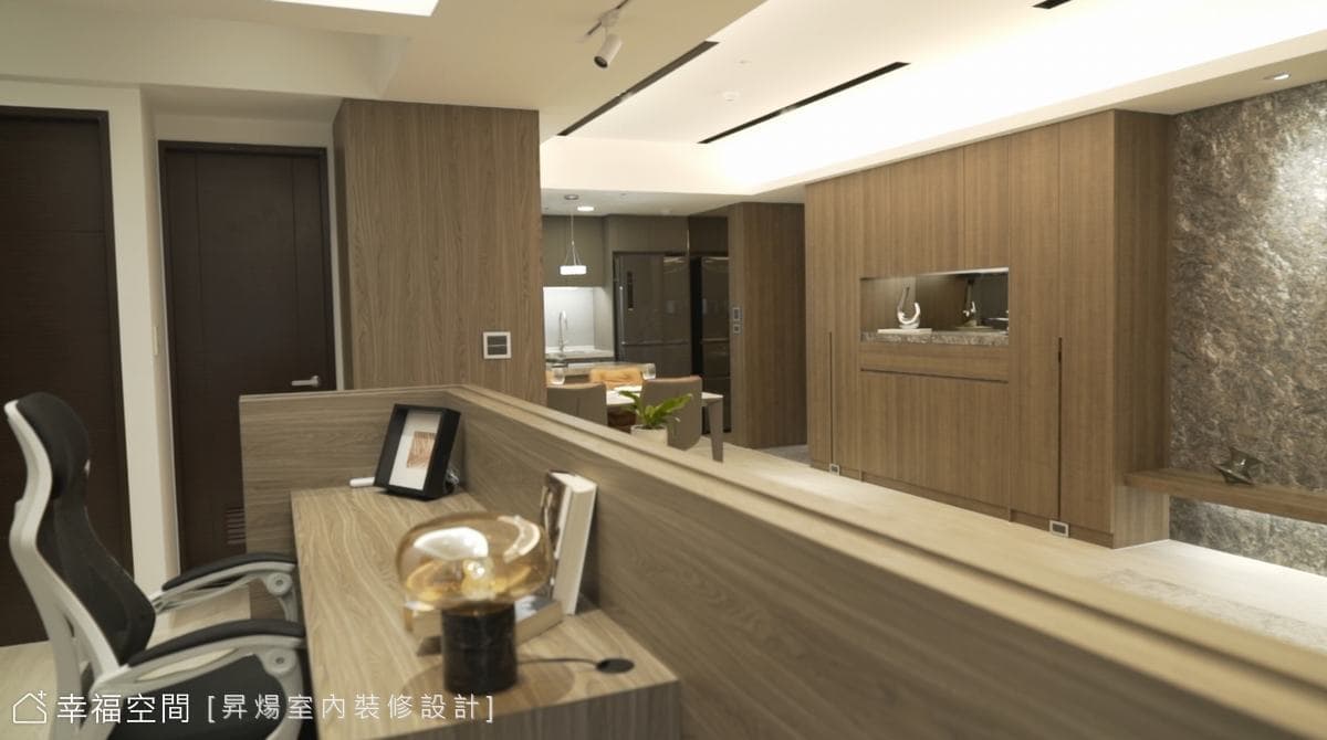 開闊空間尺度 以材質工法砌築飾舒適宅居│30坪