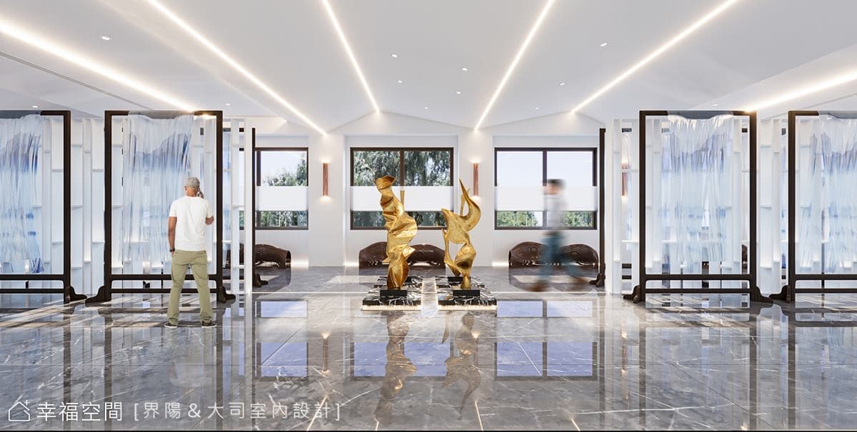 清透澄瑩語境 締創雋永藝術殿堂｜現代風