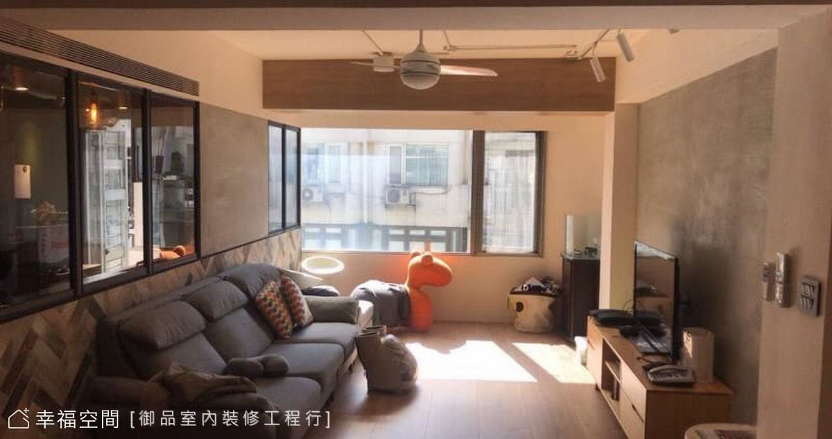 舊屋翻新工業風格宅│工業風│33坪