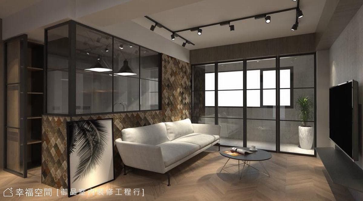 舊屋翻新工業風格宅│工業風│33坪
