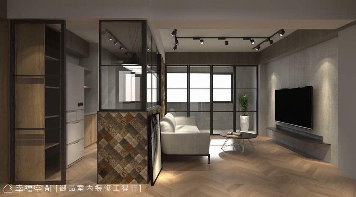 舊屋翻新工業風格宅│工業風│33坪