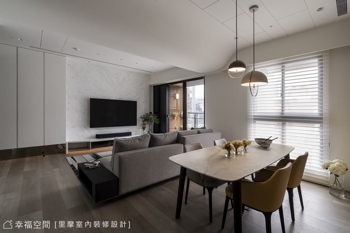 都會之靜．暖暖的 Calm and Warm in urban│29坪