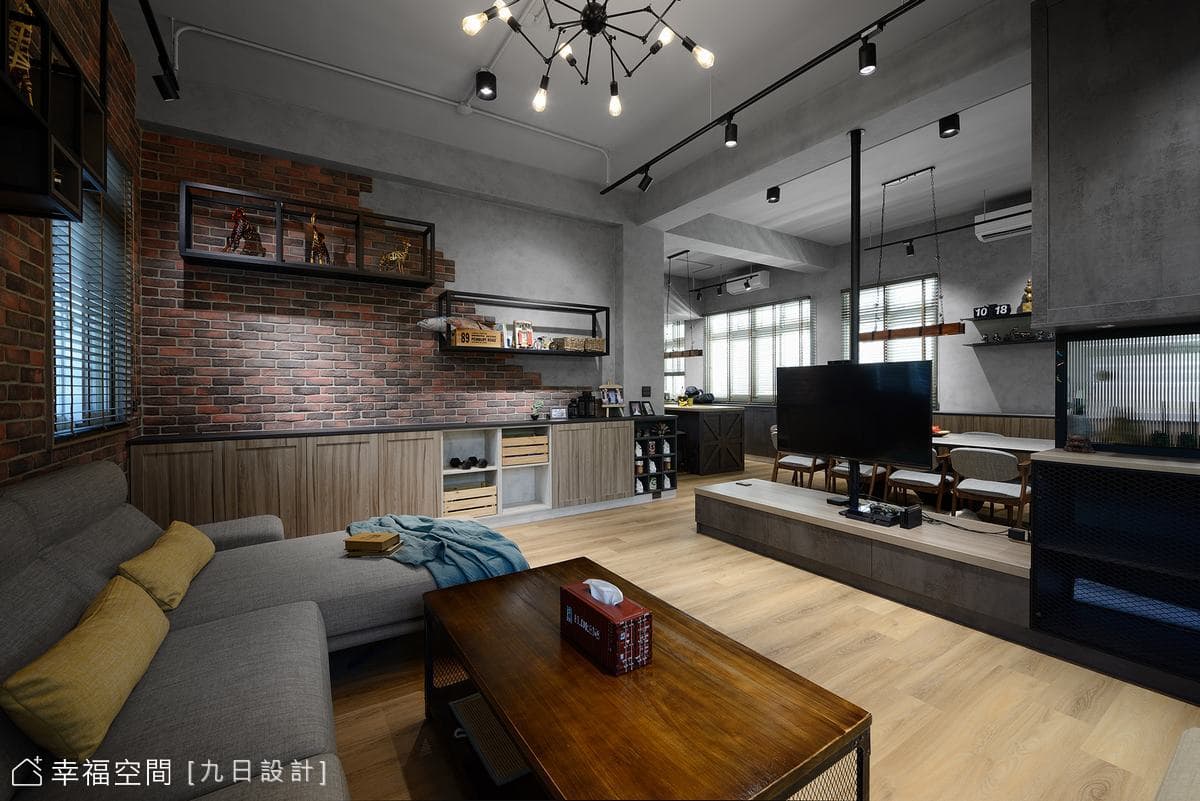 LOFT．灰墨│工業風│50坪