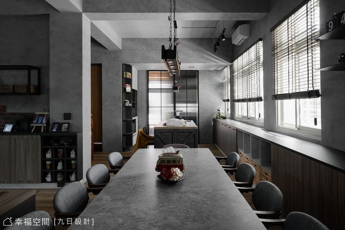 LOFT．灰墨│工業風│50坪