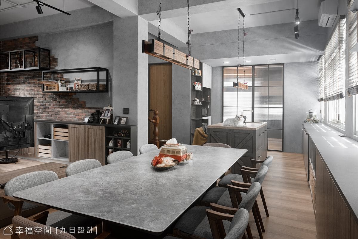 LOFT．灰墨│工業風│50坪