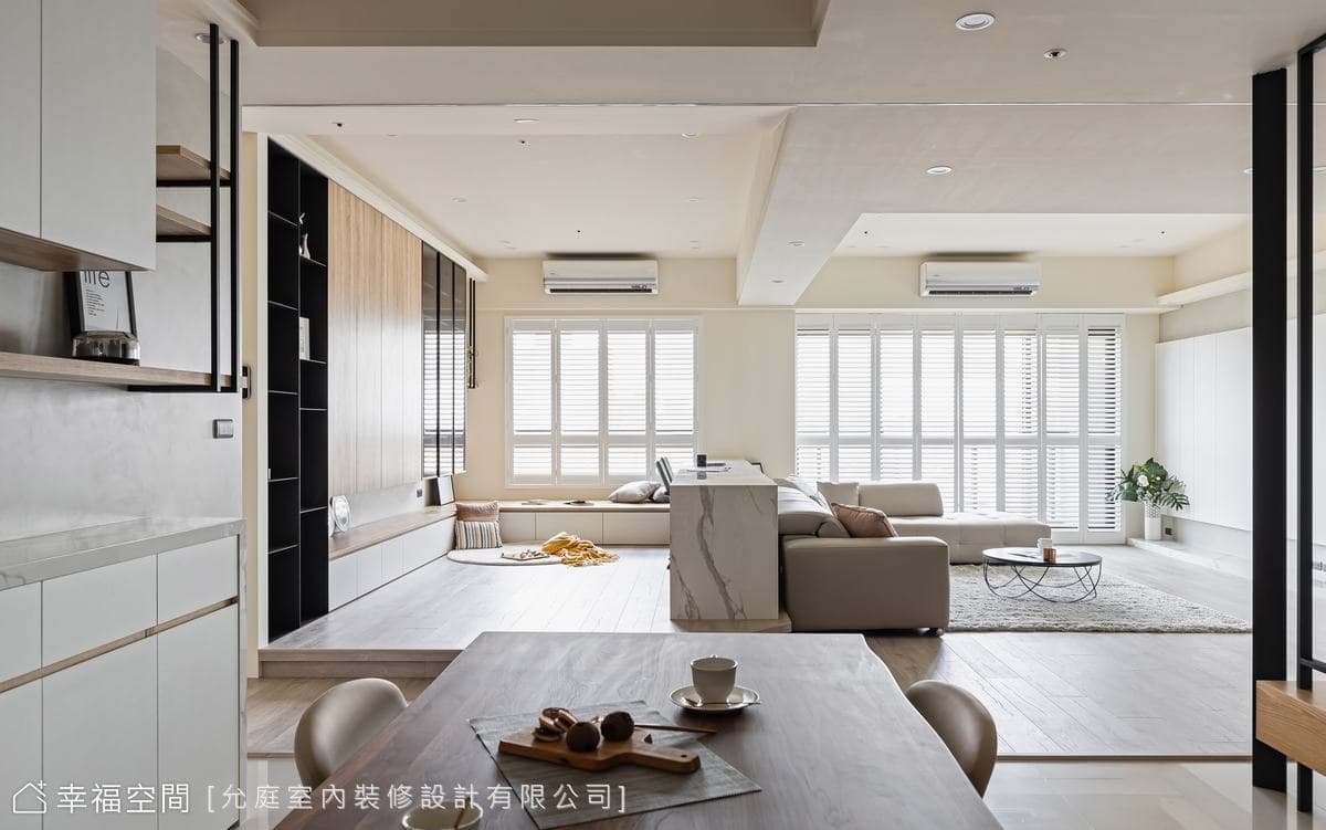燦亮光脈映落 蔓延恬靜舒適氛圍｜休閒多元｜42坪