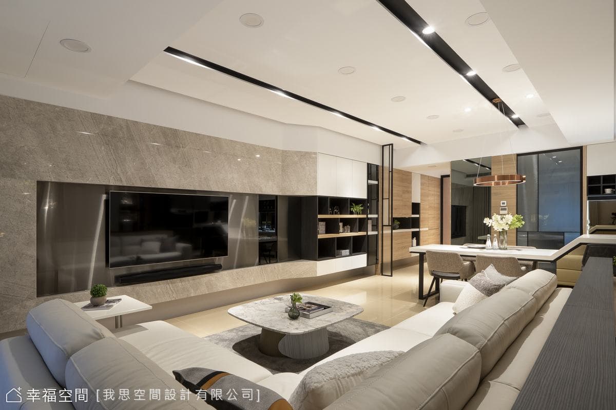 淨白時尚雙倍坪效 科技新貴紓壓宅│現代風