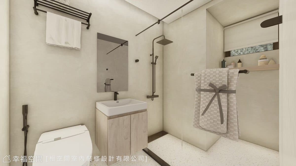 老宅變身日侘寂風減壓生活感│35坪