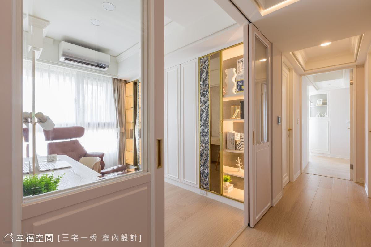 含飴弄孫好舒心 優雅機能退休宅│美式風│34坪