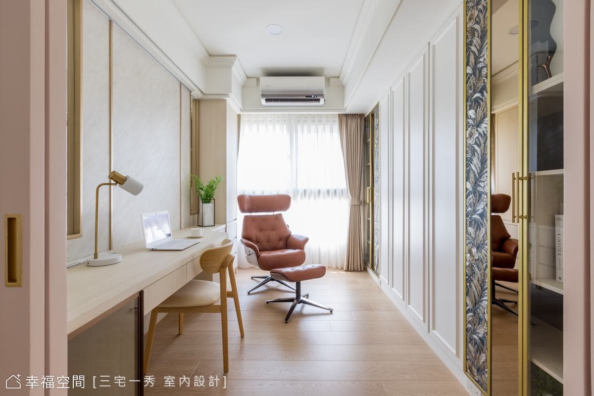 含飴弄孫好舒心 優雅機能退休宅│美式風│34坪