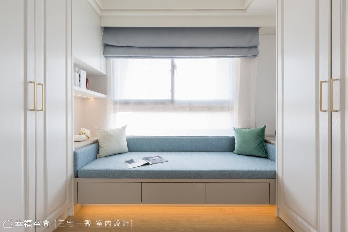 含飴弄孫好舒心 優雅機能退休宅│美式風│34坪