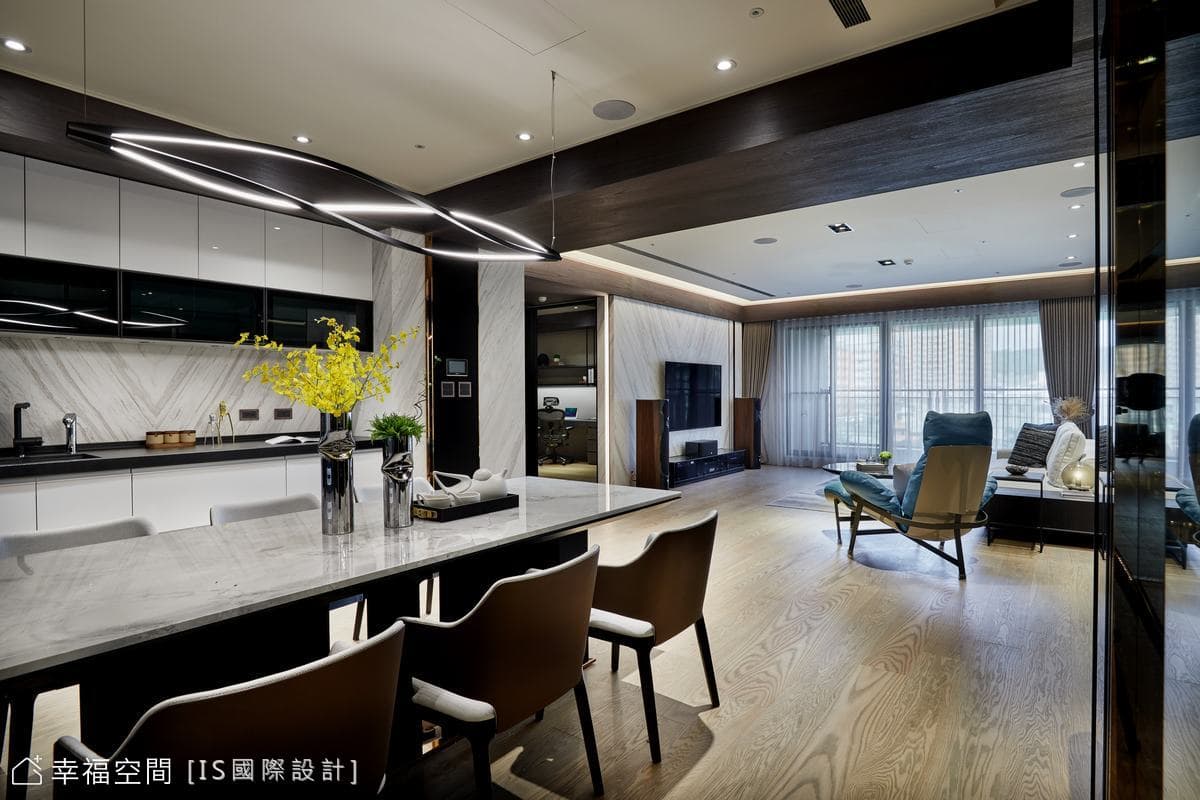 不良格局大刀闊斧 堅持成就好宅│飯店風│60坪